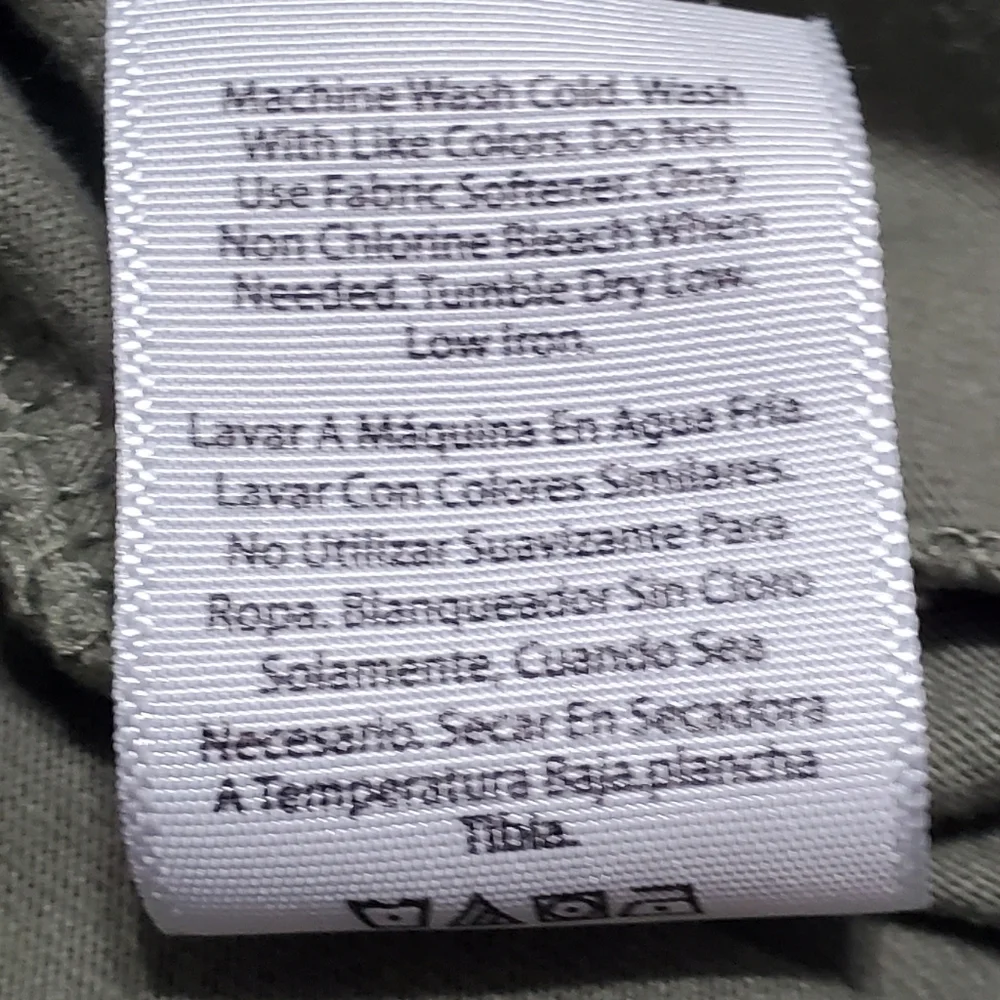 2/$30 George Men's Olive Short Sleeve V-Neck T-Shirt Size 2XL